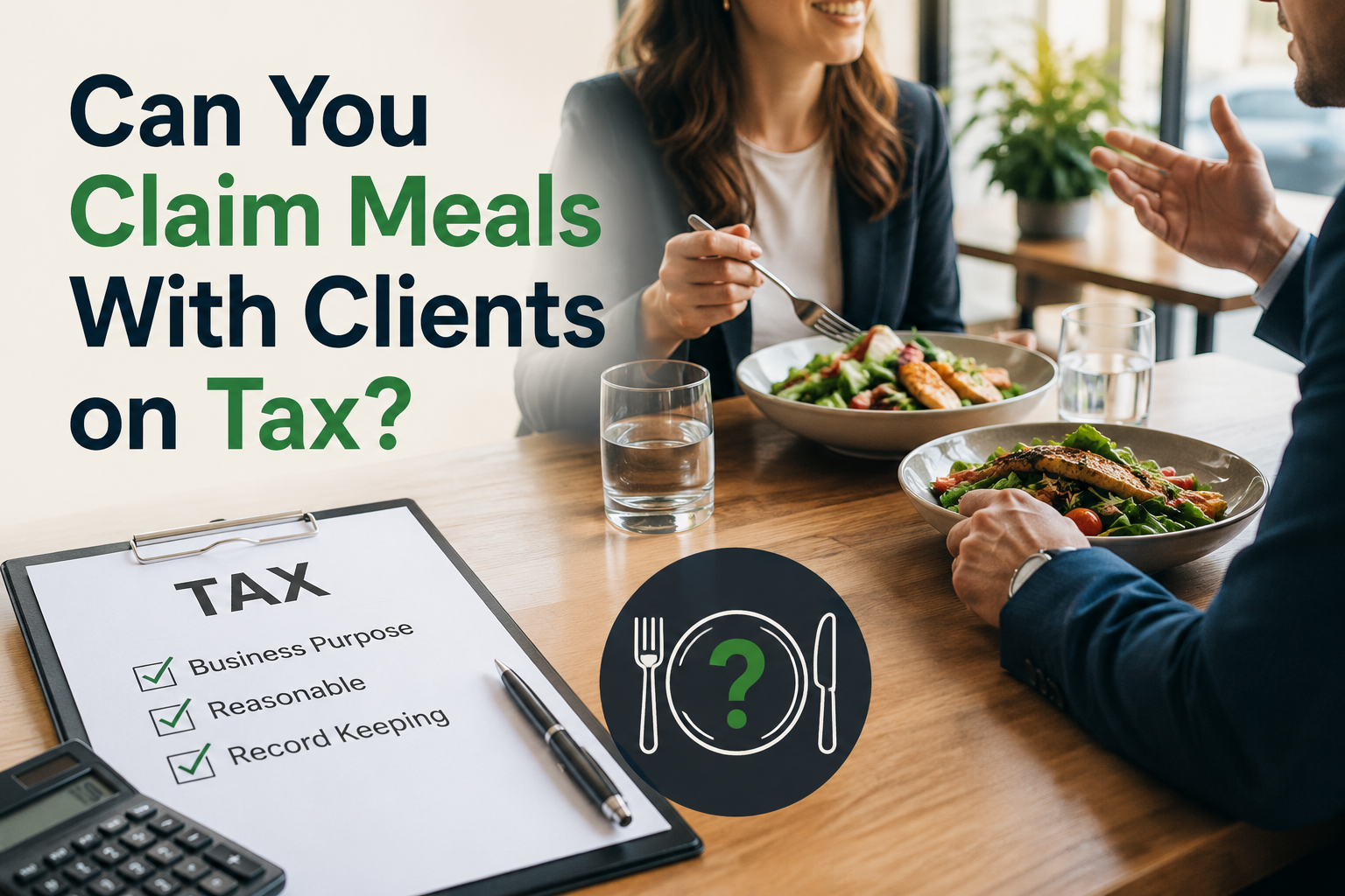 Can You Claim Meals With Clients on Tax?